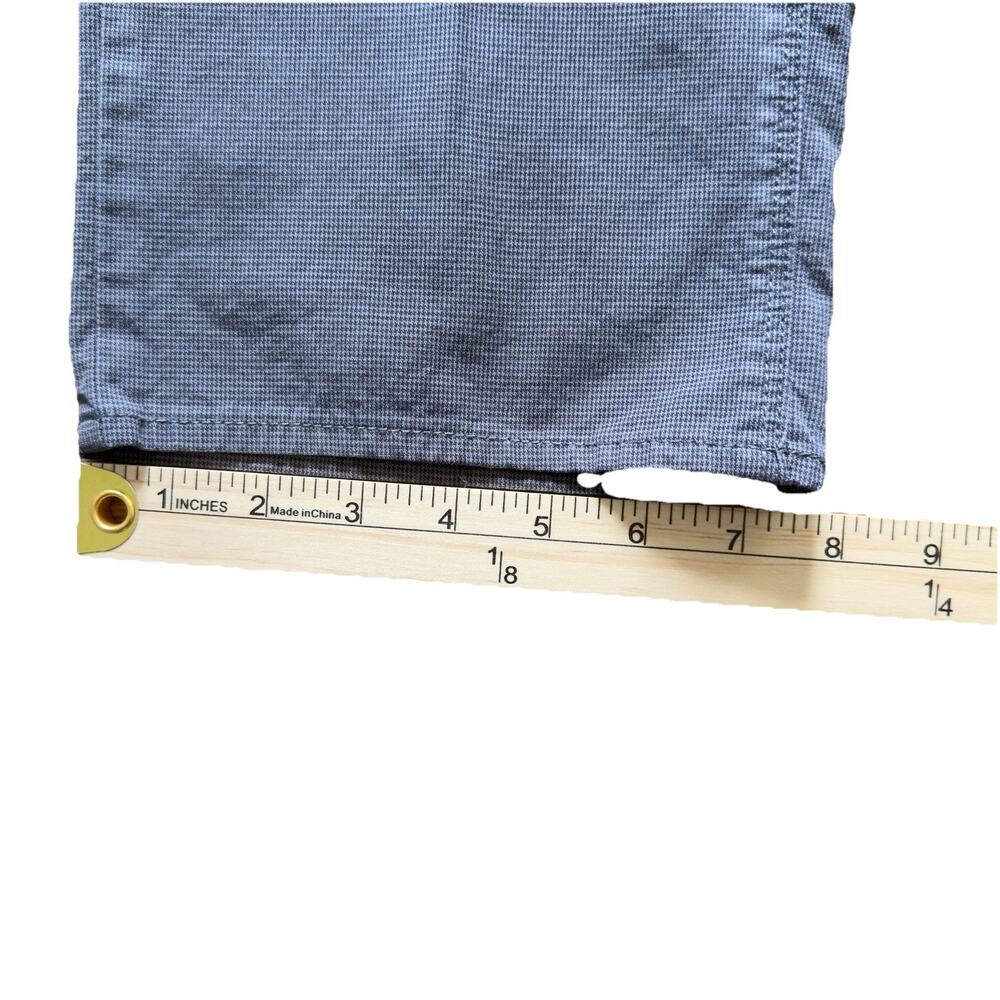 Hugo Boss Maine-10 Regular Fit Grey Micro-Pattern Stretch Pants Mens 36x34 - Picture 10 of 14